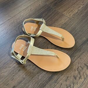 Little Girls Sparkle Toe Sandals